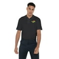 thumbnail image 2 of Space Jam Logo Cotton Polo Shirt, Black, Large, 2 of 6