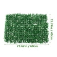 thumbnail image 2 of Shisuyan Artificial Green Grass Square High Simulation 1Set 23.6x15.7in, 2 of 9