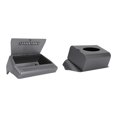 thumbnail image 1 of Set of 2 Car Tissue Boxes Hidden Parking Sign Fits for Model S Model Y Decor Soledad Bandeja de almacenamiento del centro del automóvil, 1 of 6