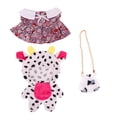 thumbnail image 3 of 3 piezas de ropa para pato de 30 cm lalafanfan, pato amarillo, juguete de peluche Kawaii, accesorios, muñecos de animales suaves, juguetes para niños, regalos de cumpleaños, 3 of 5