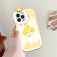 thumbnail image 1 of Phone Case Cartoon Cheese Pattern Phone Case Monster Lens Phone Shell Soft Protective Cover for iPhone 14 Pro, 1 of 5