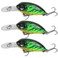 thumbnail image 1 of Señuelo de pesca artificial, 3 piezas, 6 cm/5 g, cebo de pesca de buceo 3D, cebo de pesca de simulación, muy versátil, 1 of 14
