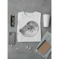thumbnail image 3 of Vintage Nautilus Shell Sketch Tee Men's -Image by Shutterstock, 3 of 4