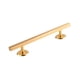 thumbnail image 1 of Accesorio de riel para diapasón, obstáculo para entrenar los dedos, minijuegos de riel para patineta Oro 15cmx1.2cm, 1 of 7