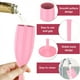 thumbnail image 3 of Bewildely 4 copas de cristal reutilizables para alimentario, resistentes a roturas, ideales para cócteles, bodas, fiestas y reuniones. Barra de herramientas rosa, 3 of 6