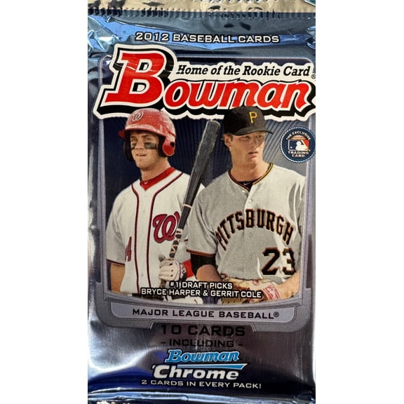2012 Bowman Baseball Retail Pack