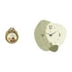 thumbnail image 1 of Marco de fotos redondo,Pequeño cuadro dorado vintage para la pared,Marco de fotos redondo decorativo de resina con ornamentos,Reloj de pared,Reloj de pared silencioso,reloj de pared, 1 of 8