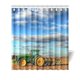 thumbnail image 1 of ABPHQTO Cortina de ducha Fantasy Farm Tractor Cortina de ducha impermeable 160x180 cm, 1 of 2