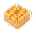 thumbnail image 4 of MasteelfCA Plastic Watch Band Bracelet Holder Block Links Repair Tool for Watch Repair and Watch Band Replacement (Yellow), 4 of 7