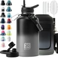 thumbnail image 1 of Biwat 2L Insulated Water Bottle 64 oz Multiple Insulation Vacuum Sealed Portable Sports Half Gallon Metal Water Jug for Outdoor Adventure, Gym, and Daily Use Leak Proof & Non-BPA 2 Liter, 1 of 4