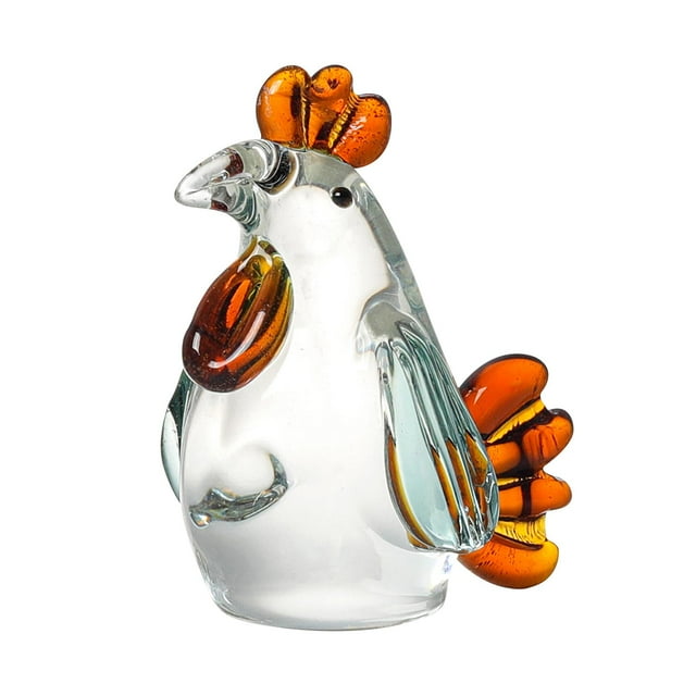 Figurita de pollo, accesorios para fotos, estatua de gallo, Mini adorno de mesa portátil para Estilos B
