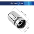 thumbnail image 2 of SLGHLSAHG 22mm Kitchen Sink Aerator Faucet Flow Restrictor Replacement Parts Insert Sink Aerator for Bathroom Kitchen 3PCS A11403, 2 of 7