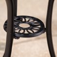 thumbnail image 2 of Alondra Outdoor 3-Piece Cast Aluminum Bistro Set, 2 of 7