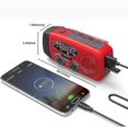 thumbnail image 3 of Radio solar de emergencia XCF con manivela y Linterna LED 3 en 1, 3 of 4