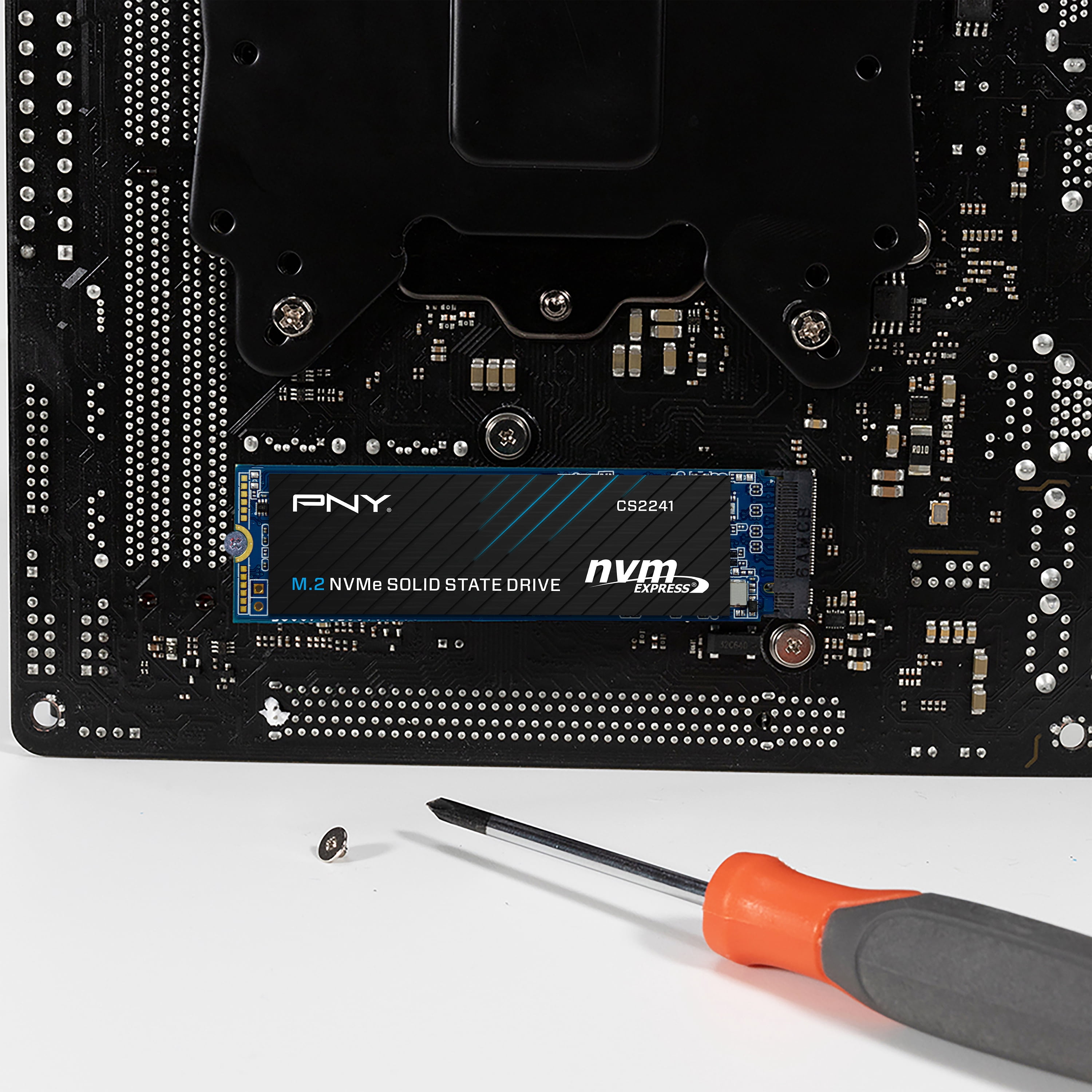 PNY CS2241 2TB Gen4 x4 PCIe NVMe M.2 Internal SSD Upgrade Kit with