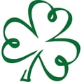 thumbnail image 3 of CafePress - Shamrock Clover - Greeting Card, Blank Inside Matte, 3 of 3