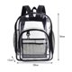 thumbnail image 1 of Mochila transparente de PVC impermeable, bolsa de almacenamiento de gran capacidad, mochila escolar para estudiantes, para hombres y mujeres, 1 of 6
