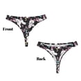 thumbnail image 3 of Fotbe Cute Poodle Dog Tanga Sin Costuras para Mujer con Estampado – Panties Invisibles, Transpirables y Cómodos para Uso Diario-X-Small, 3 of 6