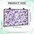 thumbnail image 7 of Renewold Stove Top Cover Protector Glass Stove Guard Anti-slip Scratch Resistant Cooktop Protector Range Cover Extra Counter Space, 29'' x 21'', Floral Violet, 7 of 7