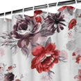 thumbnail image 3 of Pioneer Flower 72x84in Shower Curtain,Bathroom Decorative Shower Curtains Set with 12 Hooks,Modern Waterproof Washable Shower Curtain, 3 of 4