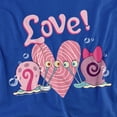 thumbnail image 2 of Spongebob Valentine's Love With Gary And Snellie Men's Adult T Shirt, 2 of 7