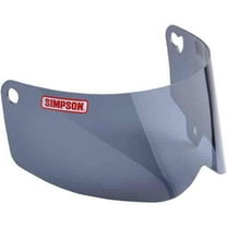 Simpson Outlaw Bandit Dark Smoke Shield Motorcycle Visor Medium/Large Pre2017