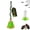 1 PCS, variant on ARTLOX Halloween Motion Activated Witches Broom Decoration, 36 in Animated Moving Witch Broom, Light Sound Motion Floating Dancing Broomstick