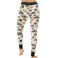 thumbnail image 2 of I Just Rolled Out Of Bed LazyOne Women's Leggings and Tees, Pajama Separates, Cozy Loungewear for Women, Sushi, Food (X-Small), 2 of 7