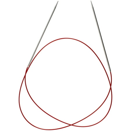 UPC: 0812208027778 | ChiaoGoo Red Lace Stainless Circular Knitting Needles 40 -Size 2/2.75mm