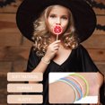 thumbnail image 5 of Eease 100 pcs Silicone Jelly Bracelets Luminous Bracelet Wristband Hair Ties Party Favors, 5 of 6