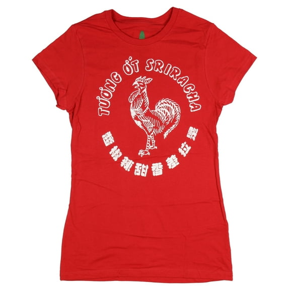 Sriracha Juniors Hot Chili Sauce Label Tee (Small)