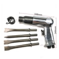 thumbnail image 5 of 250mm 10" Industrial Air Hammer Pneumatic Tools Pistol Grip Flux Chipper Brake pad Scraper Scaling Hammer Flat Chisel Heavy Duty ,Variable Speed, 5 of 5
