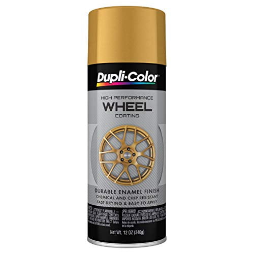 DupliColor Wheel Coating, Gold, 12 oz.