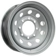 thumbnail image 2 of eCustomrim Equipment Trailer Rim Wheel 16" 16X6 8 Hole Bolt Lug Silver Modular, 2 of 6