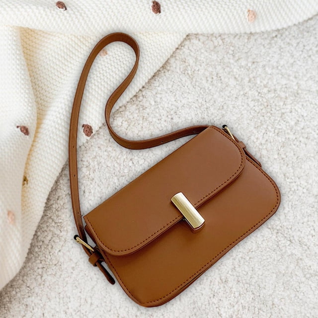 Bolso de hombro para mujer perfecl bolso de mano marrón 19 x 6 x 13 cm