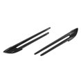 thumbnail image 4 of Carbon Fiber Side Fender Vent Trim,2pcs Side Fender Fin Fender Side Vent Trim Cover Side Fender Vent Decor Reliable and Durable, 4 of 14