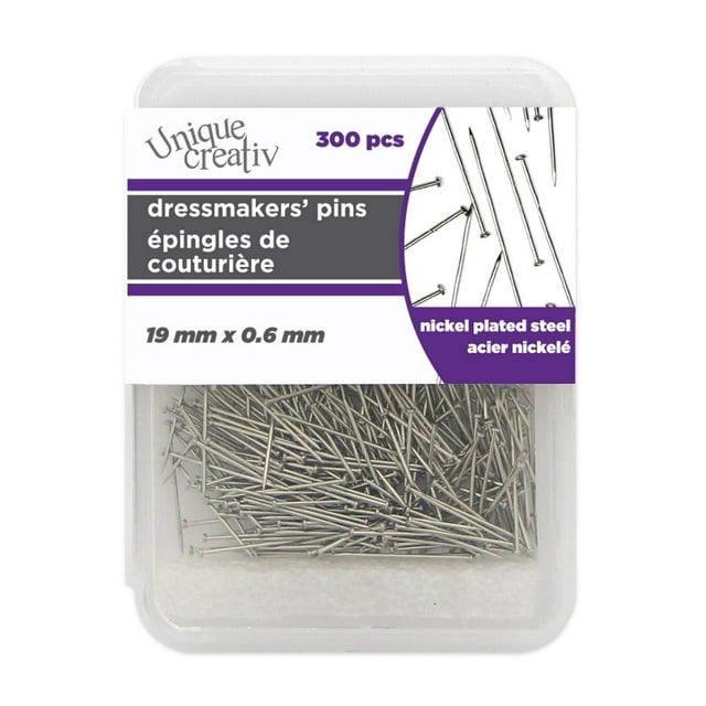 UNIQUE CREATIV Ball Point Pins, 19 mm (0.75 in), 300pcs