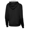 thumbnail image 3 of Women's Antigua Black Sacramento Kings St. Patrick's Day Victory Pullover Hoodie, 3 of 4