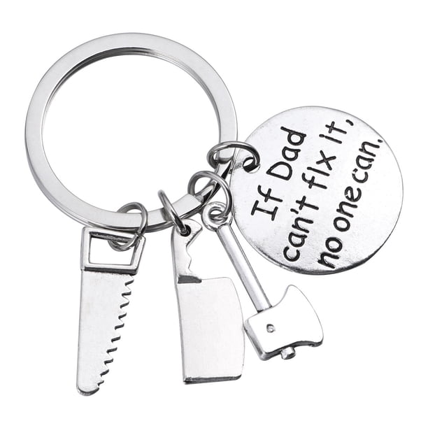 GOOHOCHY Regalo del día del padre Te quiero, papá, padre, llavero, joyería, llavero, mini reparación, herramientas, colgantes, llavero, para, papá, papá, padre, hija