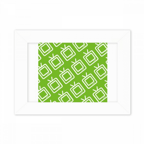 Television Watches Seal Patterns Photo Mount Frame Picture Art Painting Desktop 5x7 inch