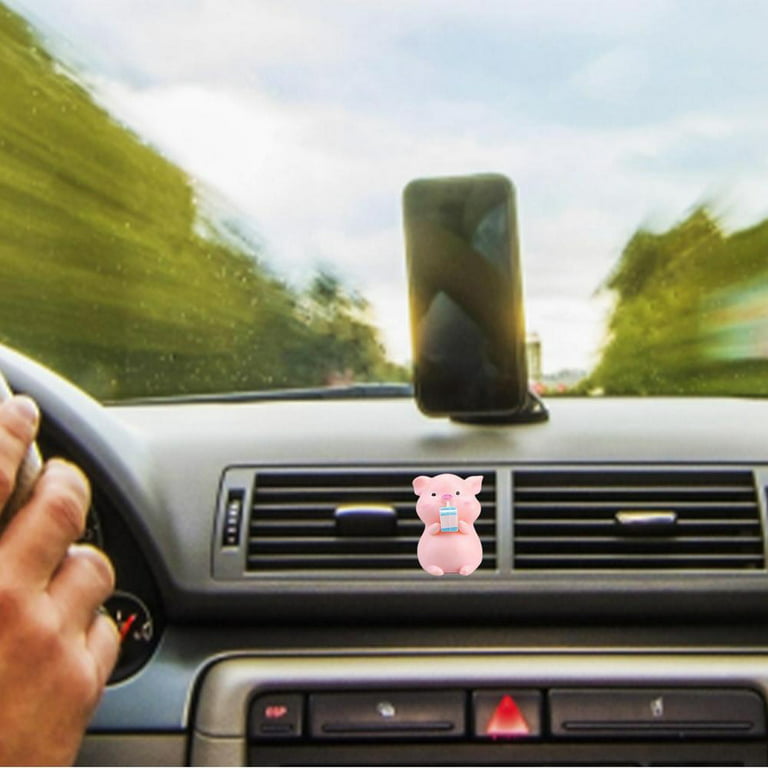 Tohuu Car Air Fresheners Cute Pig Car Air Freshener Lovely 3D Car Diffuser  Pink Pig Car Air Fresheners Vent Clips Aromatherapy Diffuser Adorable  Animal Car Interior Decoration Car Accessories here 