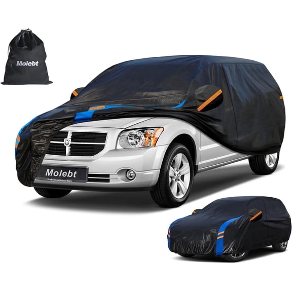 Molebt Custom Fit Car Cover for Dodge Caliber/Nitro (2007-2026), Waterproof All-Weather Outdoor Protection, UV/Snow/Dust Protection