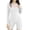 White jumpsuits for women, variant on Wycnly Womens Jumpsuits Sexy Slim Tight Knitted Ribbed Workout Sports One Piece Jumpsuits Trendy Solid Round Neck Long Sleeve Short Summer Rompers White l