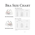 thumbnail image 5 of Women Push Up Bra Plus Size Lace Underwire Soft Everyday Bras Widen Band Full Coverage Bra Back Fat Smoothing Bra Black 40A, 5 of 5