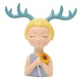 thumbnail image 3 of ARTESANÍa de RESINA ANTLERS ESTATUILLA ESCULTURA ORNAMENTOS JOYAS PORTA DECORACIONES Verde Macarena Adorno de mesa de astas, 3 of 8