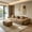 Brown + Velvet + 3 Seat-1, variant on AUU Streamlined Design Modular 3-Seat L Shape Sectional Sofa with French Edge Piping, No Assembly Required, Velvet Fabric Couch with Throw Pillows and Movable Ottoman
