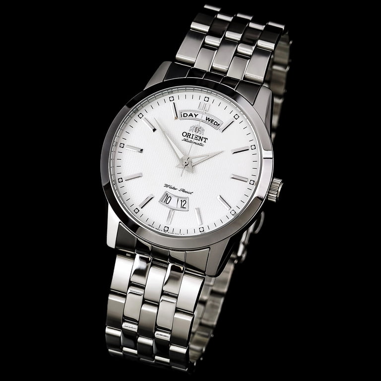 ORIENT EV0S003W 自動巻き 腕時計 Orient EV0S003W Men's Union Automatic Watch, Stainless Steel