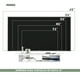 thumbnail image 4 of Mueble para Tv Flotante Lima Moru Color  Blanco, Estantes Abiertos |  80x20x15cm|, 4 of 8