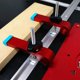 thumbnail image 5 of Abrazadera en T de metal para riel en T M8 - Juego de abrazaderas de sujeción de acción rápida - para sujetar piezas o fijar y posicionar en trabajos de madera o metal - Juego de 2, 5 of 5