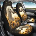 thumbnail image 4 of POLERO Polyester Fabric Front Seat Covers 2 Pack, All Season Protection Universal Size Car Seat Covers for Men and Women, 4 of 13